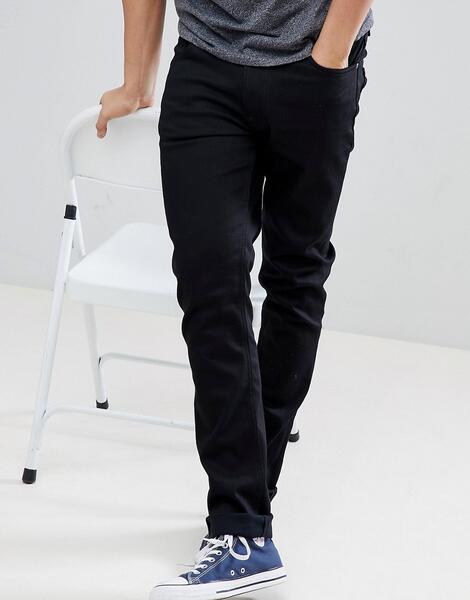 Черные джинсы Nudie Jeans Co Lean Dean - Черный 1333202