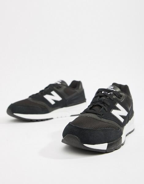 Черные кроссовки New Balance 597 ML597AAC - Темно-синий 1337469