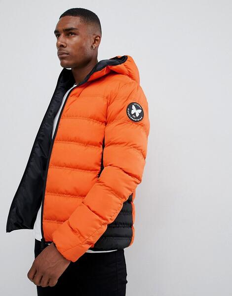Оранжевая дутая куртка с капюшоном Good For Nothing - Оранжевый 1322100