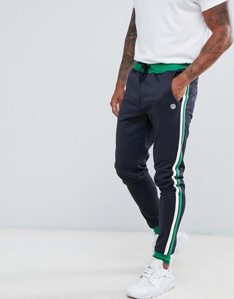 Комбинируемые спортивные штаны с полосками по бокам Blend 1293075