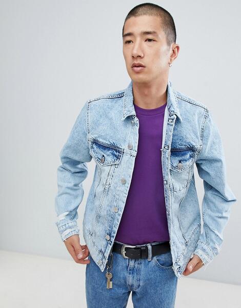 Голубая джинсовая куртка Cheap Monday - Синий 1337653