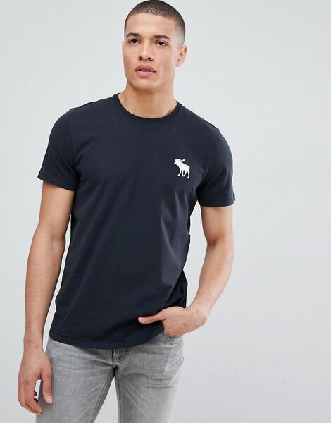 Черная футболка с круглым вырезом Abercrombie & Fitch - Черный Abercrombie& Fitch 1298202