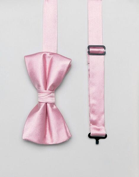 Галстук-бабочка и булавка на лацкан пиджака Ben Sherman - Розовый 1221215