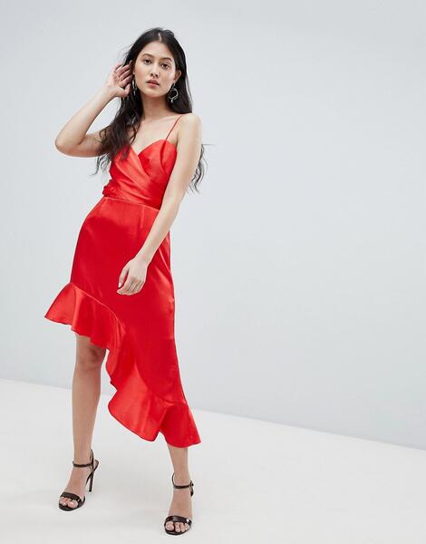 Асимметричное платье Finders - Красный Finders Keepers 1314467