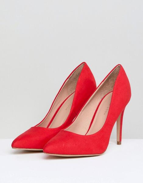 Туфли-лодочки на высоком каблуке New Look - Красный 1275915