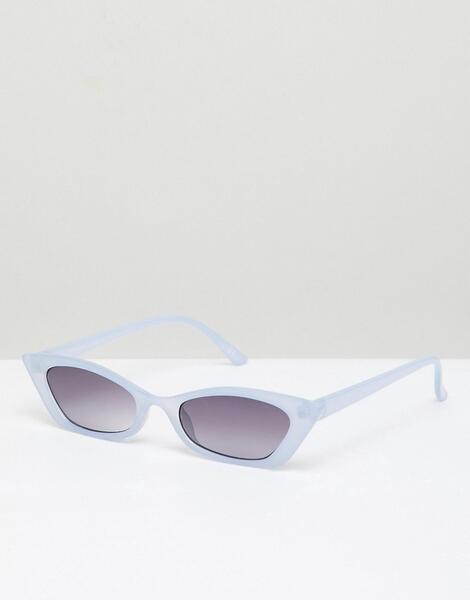 Солнцезащитные очки кошачий глаз ASOS DESIGN - Фиолетовый 1265046