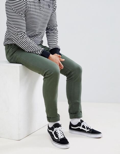 Зеленые джинсы скинни ASOS DESIGN - Зеленый 1226798