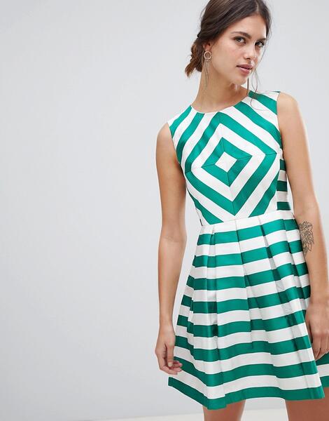 Приталенное платье для выпускного Minuet - Зеленый 1261099