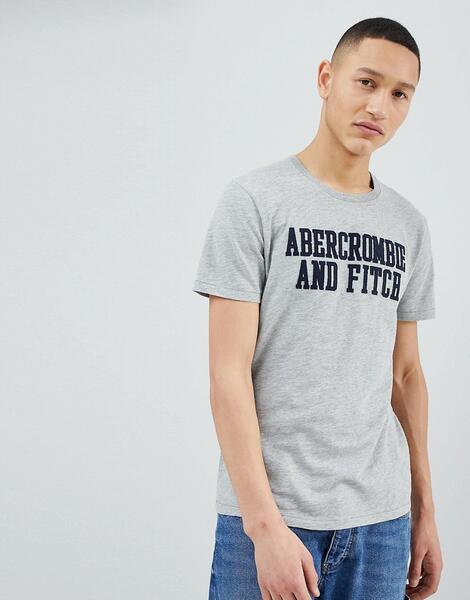 Серая футболка Abercrombie & Fitch - Серый Abercrombie& Fitch 1253803
