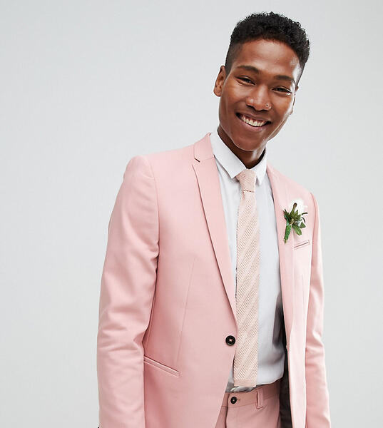 Приталенный пиджак Noak wedding - Розовый 1237444