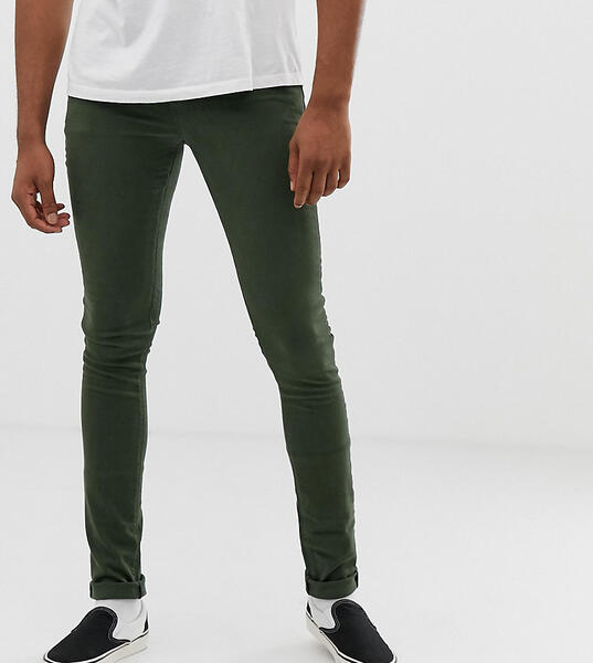 Зеленые джинсы скинни ASOS DESIGN Tall - Зеленый 1226940