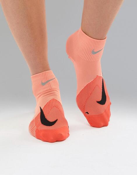 Розовые легкие носки Nike Running Elite - Розовый 1200499