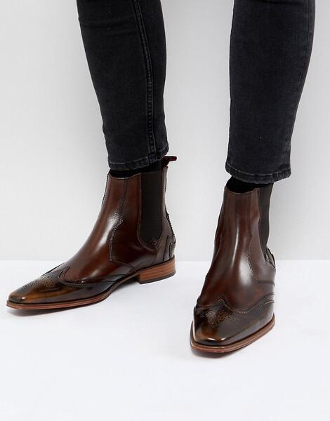 Светло-коричневые ботинки челси Jeffery West Scarface - Рыжий 1206541