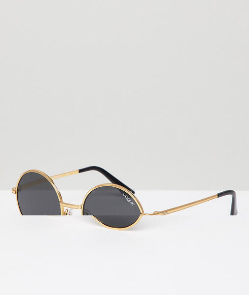 Круглые солнцезащитные очки Vogue Eyewear by Gigi Hadid - Золотой 1257858