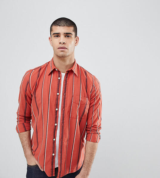Рубашка в полоску Nudie Jeans Co Sten - Красный 1178746