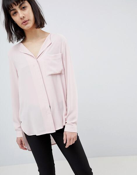 Рубашка с длинными рукавами Selected Eco - Розовый 1214029