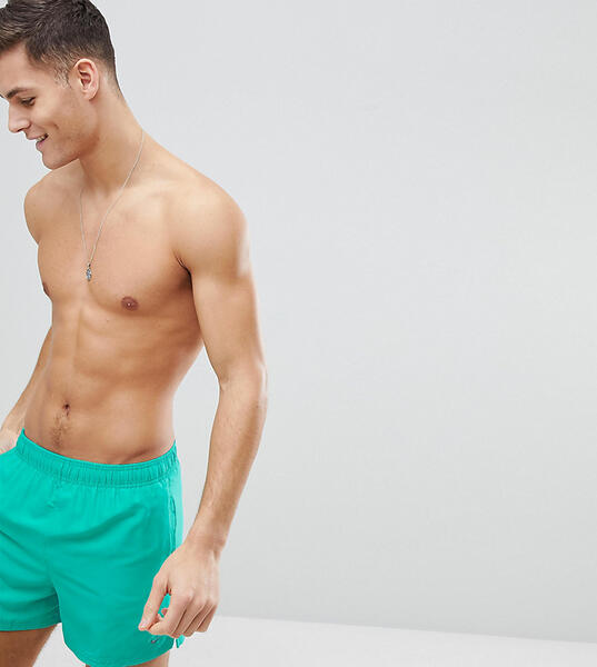 Зеленые короткие шорты для плавания Nike Exclusive Volley Super NESS85 1219291