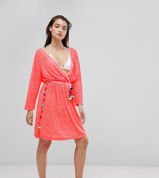 Пляжное платье Pitusa Santorini - Розовый 1158194