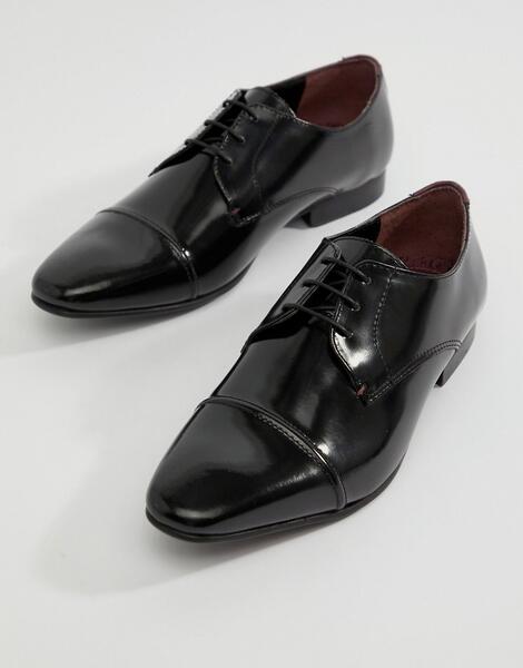 Черные туфли на шнуровке Walk London City - Черный 1194648