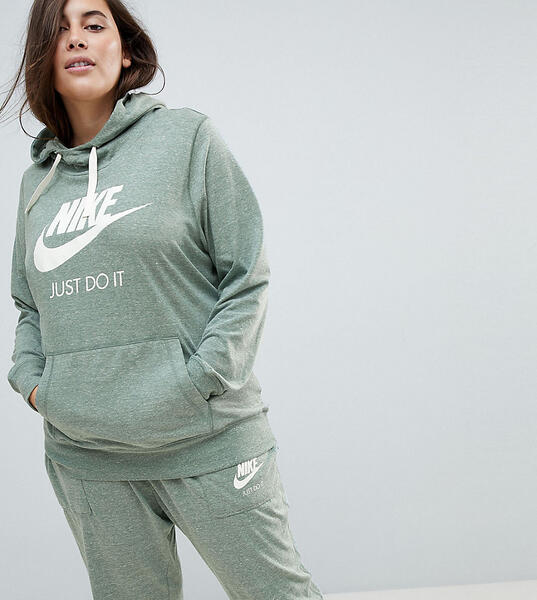 Зеленый спортивный худи Nike Plus - Зеленый 1152793