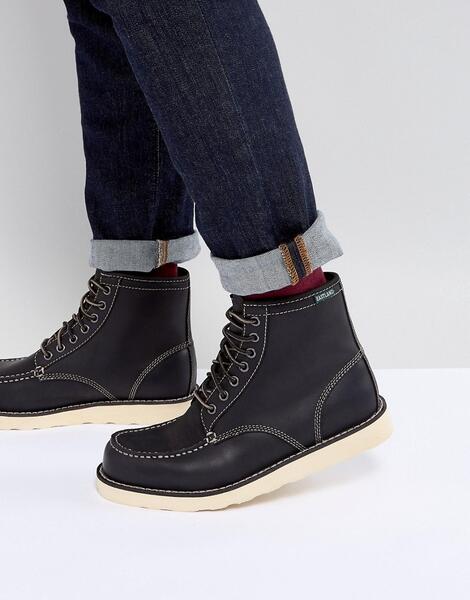 Черные кожаные ботинки Eastland Lumber Up - Черный 1187192