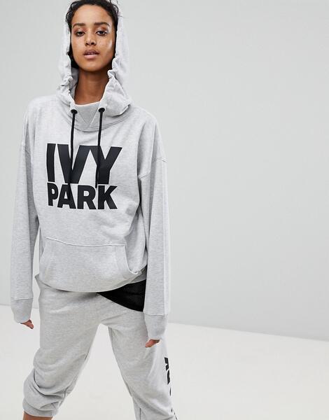 Серый худи с логотипом Ivy Park - Серый 1213716
