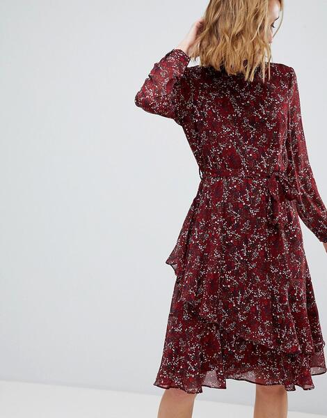 Ярусное платье с цветочным принтом Vero Moda - Мульти 1205783