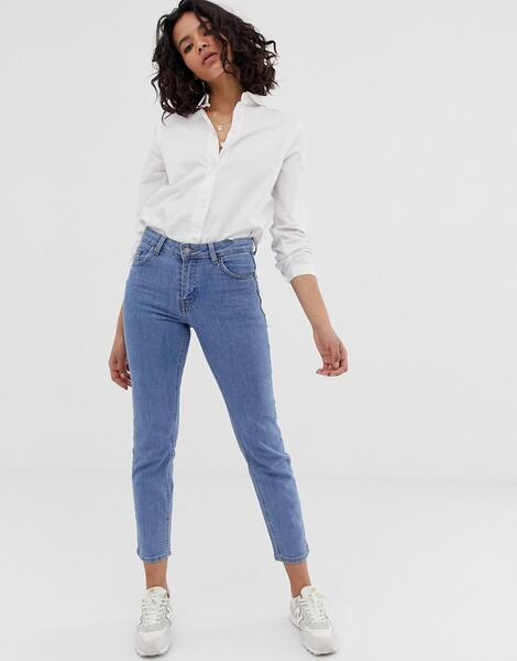 Узкие джинсы в винтажном стиле с завышенной талией Dr Denim Edie 1023262