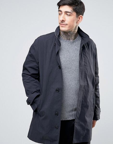 Пальто с капюшоном YMC - Черный 1019093