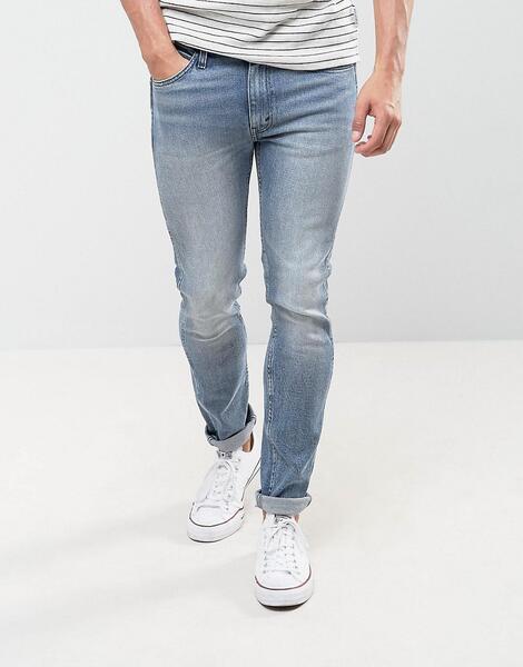 Эластичные джинсы скинни Levis Line 8 - Синий 1064216