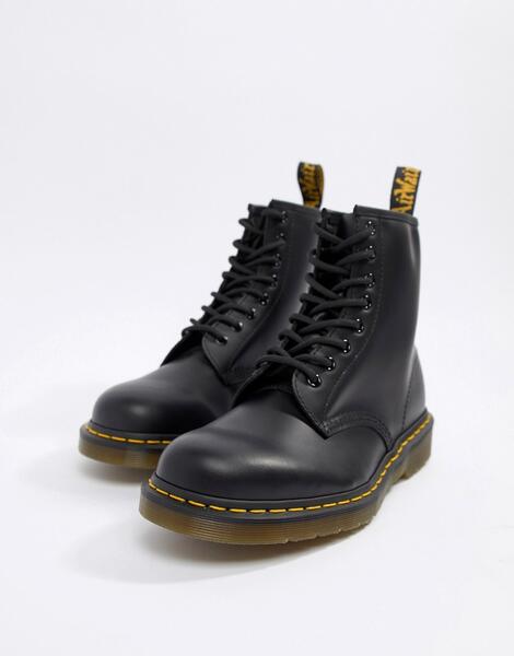 Черные ботинки с 8 парами люверсов Dr Martens original 11822006 Dr. Martens 717507
