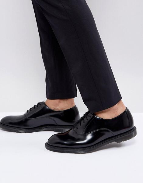 Черные оксфордские туфли Dr Martens Henley - Черный Dr. Martens 717544