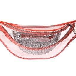 Сумка CALZETTI TRANSPARENT BELT BAG NEW оранжевый 2498268