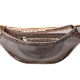 Сумка CALZETTI TRANSPARENT BELT BAG NEW серо-коричневый 2491016