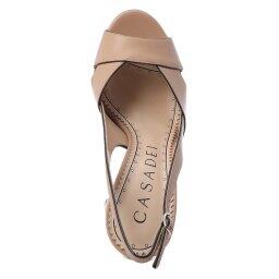 Босоножки CASADEI 1L581P100 бежевый 2327833