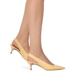 Босоножки FURLA FURLA CODE SLINGBACK PUMP T.50 бежево-желтый 2359246