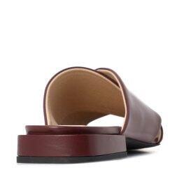 Шлепанцы FURLA FURLA CROSS MULE SANDAL T.20 бордовый 2359290