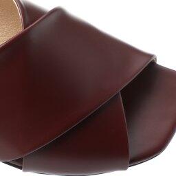 Шлепанцы FURLA FURLA CROSS MULE SANDAL T.20 бордовый 2359290