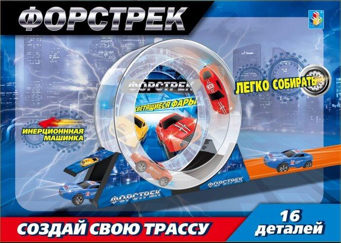 Форстрек автодром: 1 машинка и барабан 1 Toy 802926