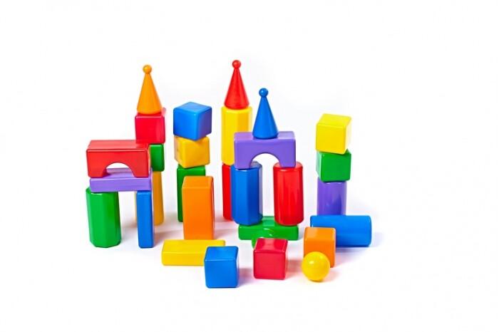 Развивающая игрушка Строительный набор Стена-2 30 элементов СВСД 254433