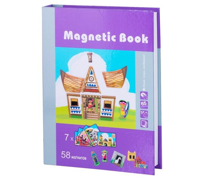 игра Строения мира 65 деталей Magnetic Book 683065