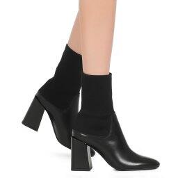 Ботильоны FURLA FURLA BLOCK ANKLE BOOT T.80 черный 2247402