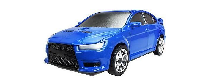 Трансформер-машина 3 в 1 Mitsubishi Lancer evo 1:32 Happy Well 120447