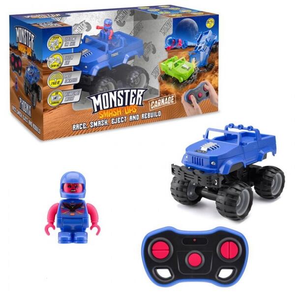 Машинка радиоуправляемая Разбивающийся внедорожник Monster Smash Ups Phoenix ABtoys 870185