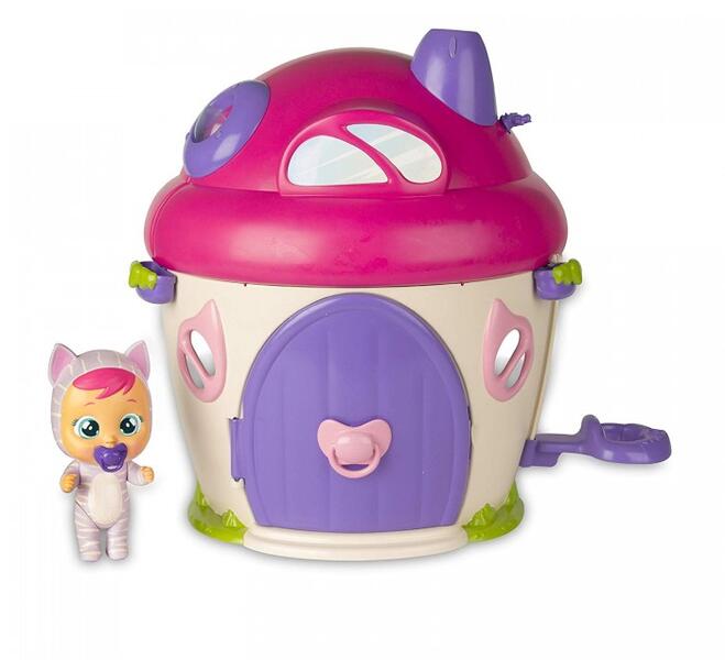 Crybabies Magic Tears Плачущий младенец Кэти с домиком и аксессуарами IMC Toys 778501