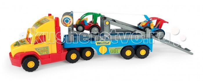 Super Truck с легковой машинкой Wader 127529