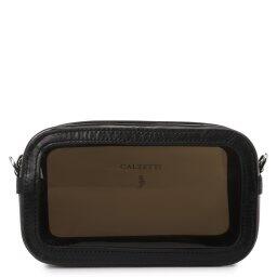 Сумка CALZETTI TRANSPARENT MINI CAMERA BAG черный 2265487