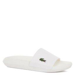 Шлепанцы LACOSTE CFA0004 CROCO SLIDE 219 1 US белый 1982757