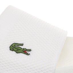 Шлепанцы LACOSTE CFA0004 CROCO SLIDE 219 1 US белый 1982757