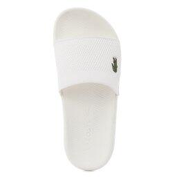 Шлепанцы LACOSTE CFA0004 CROCO SLIDE 219 1 US белый 1982757